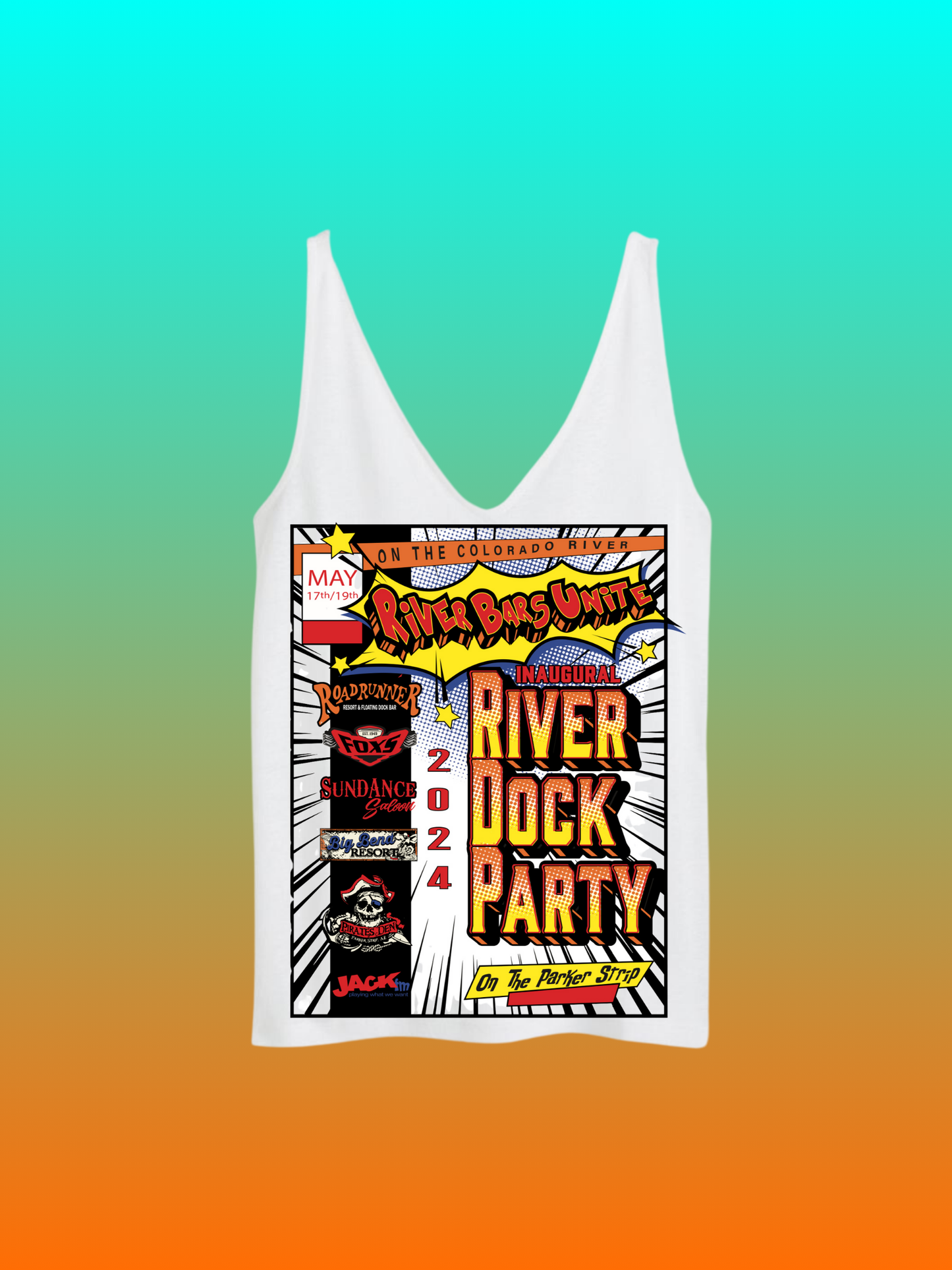 Women's River Bars Unite Tank